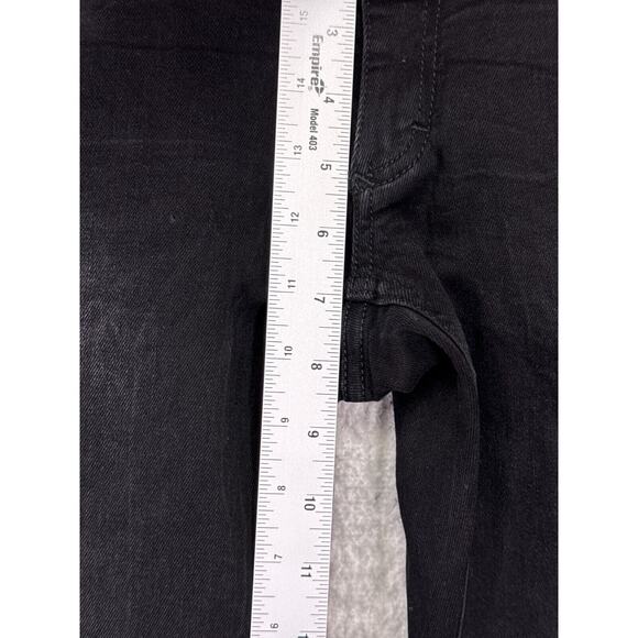 CLOSED Jeans 27 Womens Starlet Low Rise Skinny Raw Step Hem Black Wash Denim - Picture 4 of 7